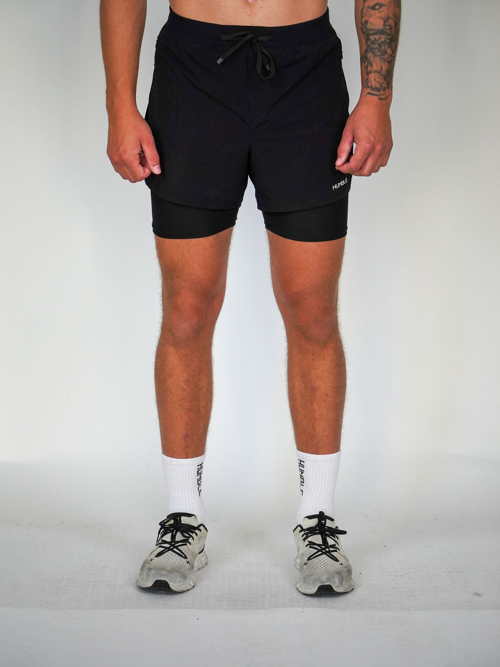 Performance 2-1 Shorts Black