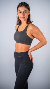 Ambitious Sports Bra Grey