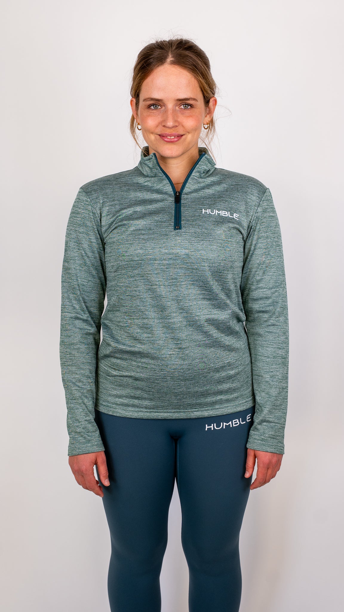 Unisex ziptröja med mjuk fleece