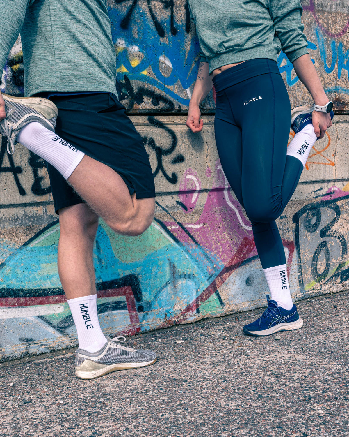Humble Athletics Solid Socks 3-pack träningsstrumpor
